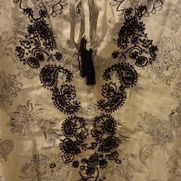 Malvin Hamburg German I ❤️ Linen shirts small white & black - Picture 2 of 4